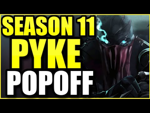 I played my FIRST PLACEMENT of Season 11 as PYKE.... and then this happened ;)