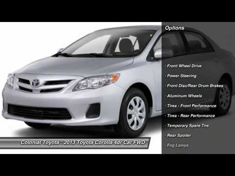 2013 TOYOTA COROLLA Milford, CT D1216