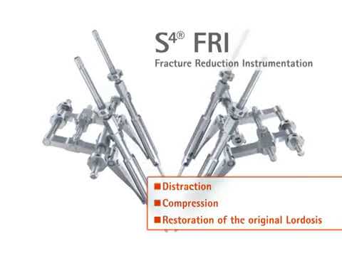 B.Braun Aesculap: S4 Spinal System FRI   Fraction Reduction Instrument