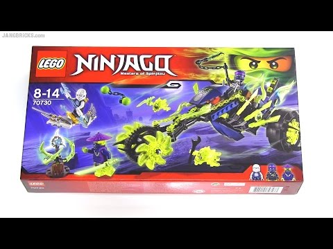 Vidéo LEGO Ninjago 70730 : La moto fantôme de Wrayth