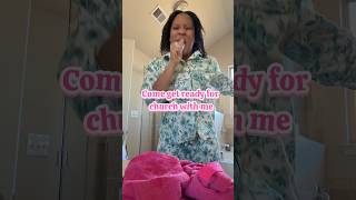 Get ready with me as a busy mom of 3 for Church #momlife #momof3 #workingmom