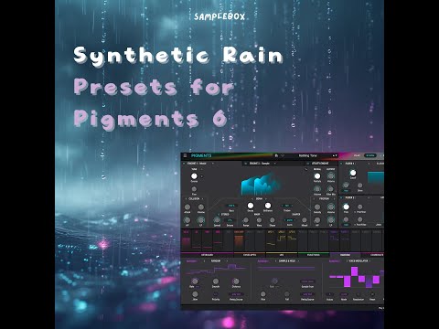 Synthetic Rain — Free Presets for Pigments 6