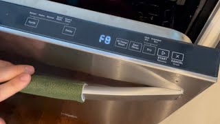 Whirlpool Dishwasher Code F8E4 - Drip Tray Leak
