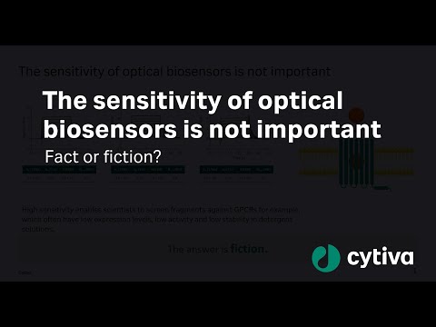 Biacore™ SPR system fact or fiction No9 - Importance of sensitivity?