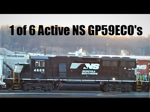 NS GP59ECO #4665 & NS RP-M4C #622