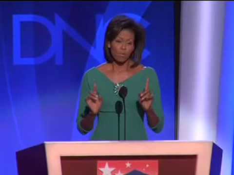 Michelle Obama at the 2008 DNC