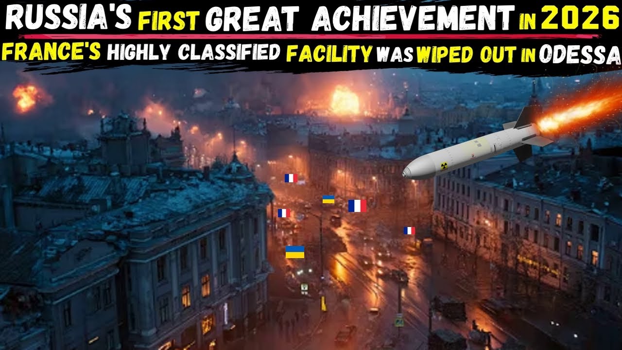 ODESSA Wellness Centre full of FRENCH Servicemen and SCALP-EG Long-Range Missiles was BLOWN to BITS