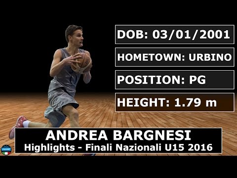 Andrea Bargnesi - Highlights - Finali Nazionali U15 2016