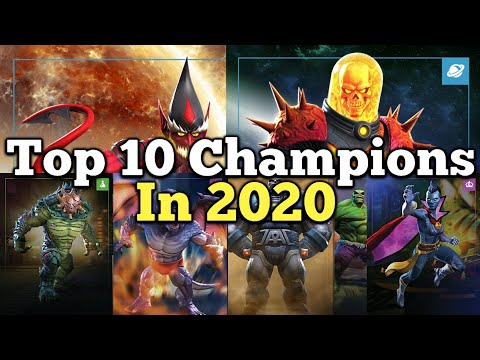 Top 10 Champions Released In 2020 In Marvel Contest Of Champions