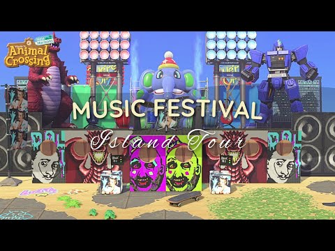 MOSH PIT | ACNH Island Tour | Animal Crossing: New Horizons Gameplay