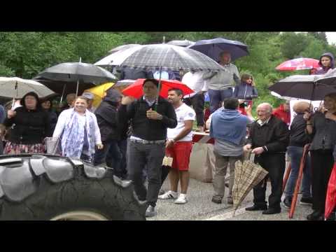 ONDA TG 26.07.2014 - CHIUSURA STRADA 487 PROTESTA CITTADINI PACENTRO