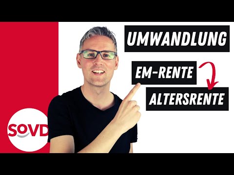 Transition from disability pension to old-age pension