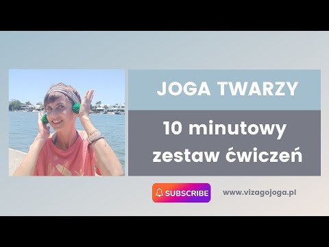 [JOGA TWARZY] 10 minutowy mocny zestaw ćwiczeń dla młodszej twarzy i szyi I VizagoJoga