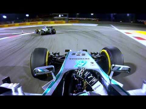 Rosberg v Hamilton, 2014 Bahrain Grand Prix | F1 Classic Onboard