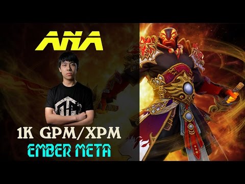 Ana [Ember Spirit] - Ember Meta - 1k GPM/XPM (highlights)