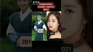 Sungkyunkwan Scandal (Asaliya Mala) actors then vs