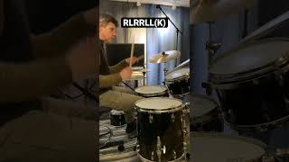 Paradiddle diddle variations/sound hard to play but are not/I stole this from Elvin Jones