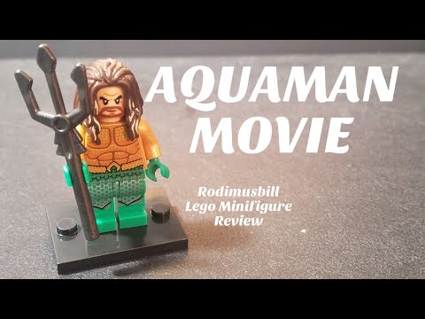 Lego AQUAMAN Minifigure Movie Figure Review