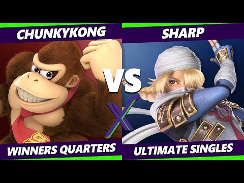 S@X 391 Online Winners Quarters - ChunkyKong (DK) Vs. Sharp (Sheik, Samus) Smash Ultimate - SSBU