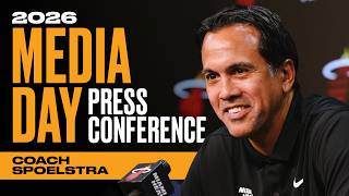 Erik Spoelstra: "As my kids would say... let's get this 'potty' started."