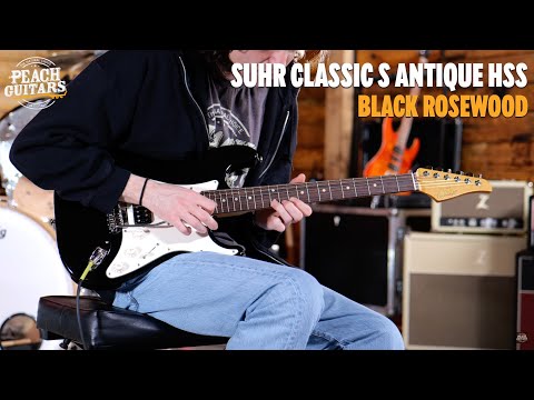 No Talking...Just Tones | Suhr Classic S Antique HSS Black Rosewood