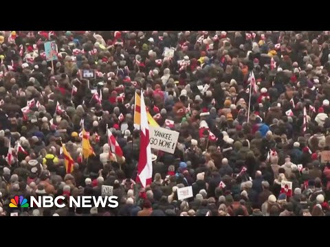 Trump hits Denmark and 7 other U.S. allies with tariffs, escalating standoff over Greenland