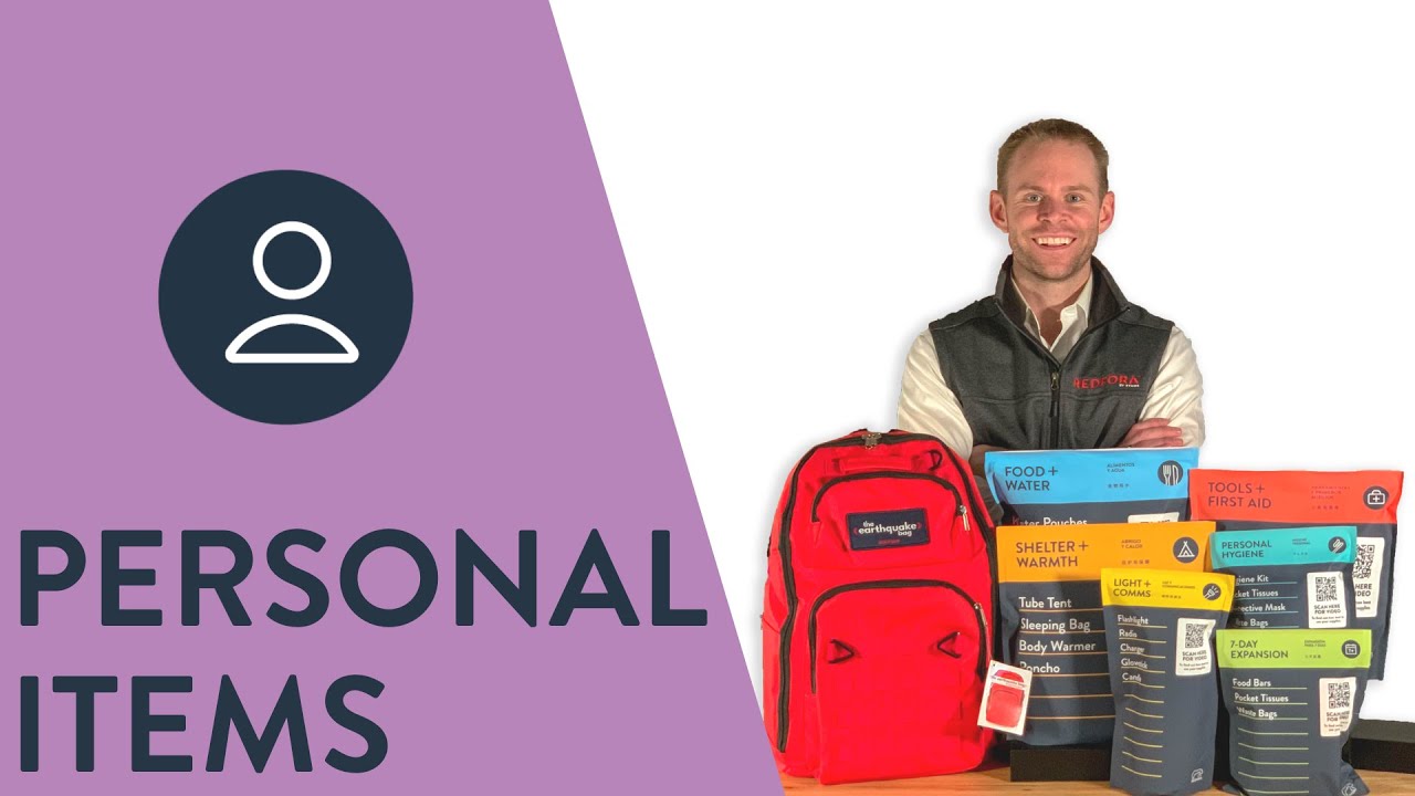 Personal Items | Redfora Video Guide to Your Supplies