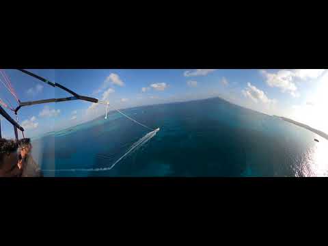 Voo de Parasail em San Andrés, Colômbia  Video em 360º