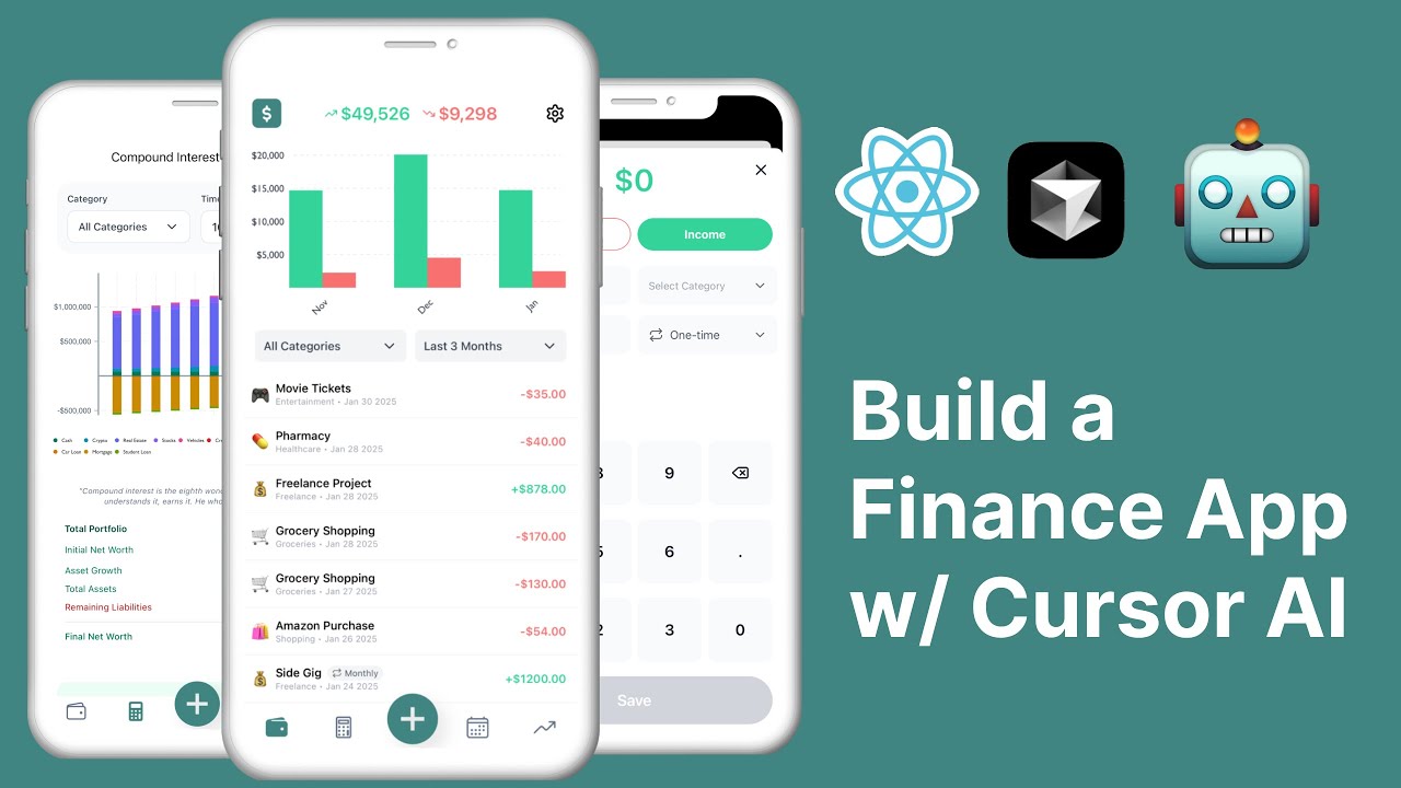 AI Personal Finance App with React Native