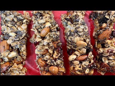 How to Make Granola Bars @ Home