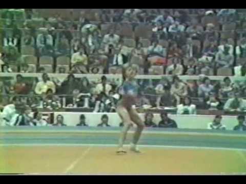 12th AA Sylvia Rau FX - 1983 World Gymnastics Championships 9.750