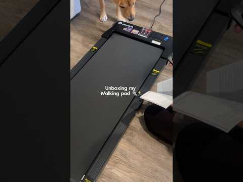 Unboxing my walking pad 👟 #walkingpad #treadmill #workoutathome #steps #fitness