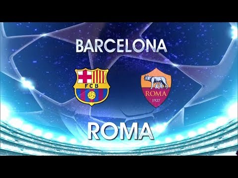 Chamada de Juventus x Real Madrid e Barcelona x Roma pela Champions League na Globo