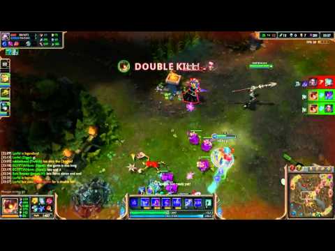 Ziggs 3v5 Quadra Kill