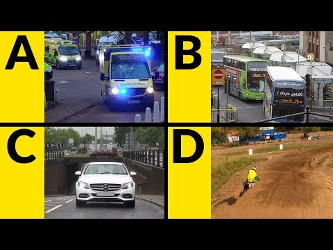 ABC Vehicles for Children - Learn Alphabet with Vehicles for Toddlers & Kids