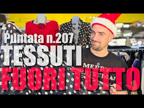 Beautiful fabrics from just €1.65/m! 🇮🇹 The Antonioli Brothers' Remnants - Episode No. 207 🎥