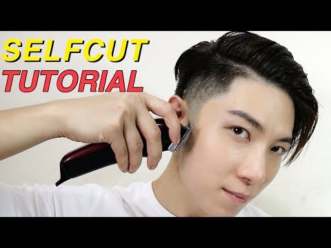 EASY HAIRCUT BY YOURSELF | TAPER FADE + KOREAN TWO...