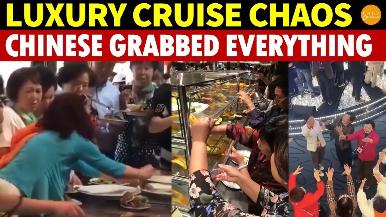 Luxury Cruise Chaos: Chinese Guests Grabbed Everything, Buffet Manager Kicked Them Out