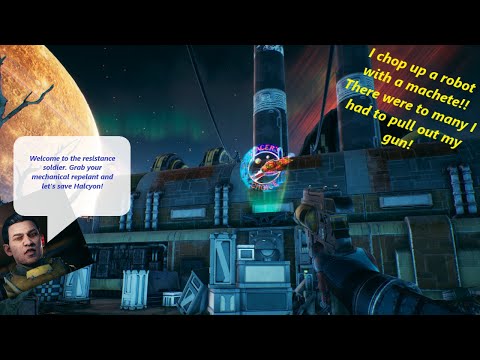 Outer Worlds: The robot hordes MUST BE STOPPED!!!!