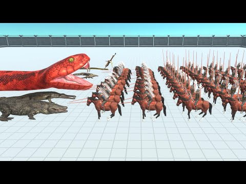 100x Hussar vs Bosses   -  Animal Revolt Battle Simulator