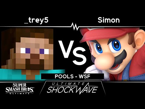 USW 75 - UTDe | _trey5 (Steve) VS Simon (Mario) - Pools WSF - SSBU
