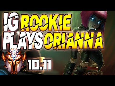 IG Rookie plays Orianna vs Yasuo Mid Lane - 10.11