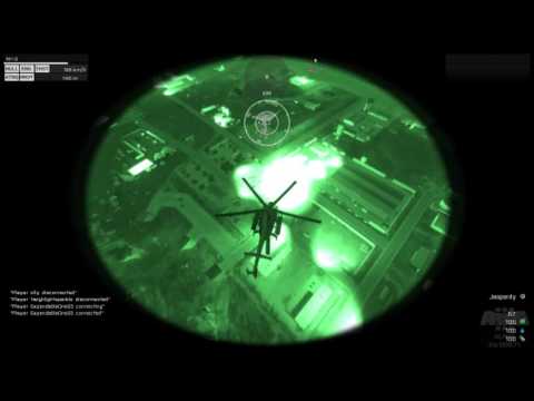 Arma 3 Alpha Helicopter Flight Night Vision In The Night