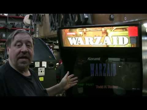 #149 Konami WARZAID Arcade Video Game with two guns - TNT Amusements