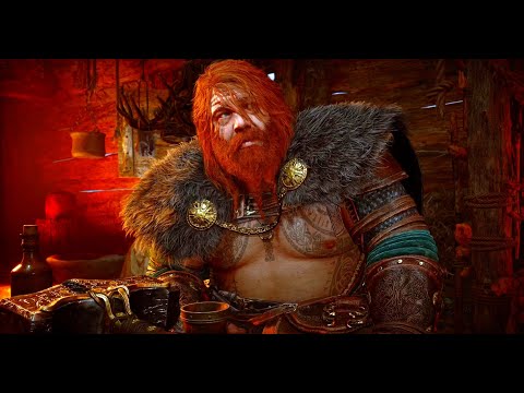 Are you a calm and reasonable person Thor Kratos God of War Ragnarok Cutscene Clip Video PS5 60FPS