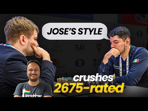 Jospem crushes 2675-rated Alexey Sarana in style | FIDE World Cup 2025