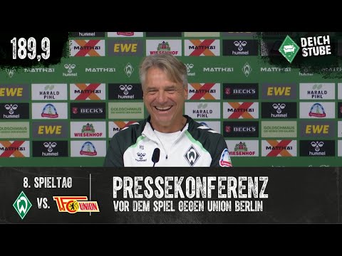 Vor Werder Bremen gegen Union Berlin: Highlights der Pressekonferenz in 189,9 Sekunden