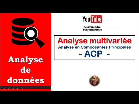 Analyse de données : ACP (Analyse en Composantes Principales)