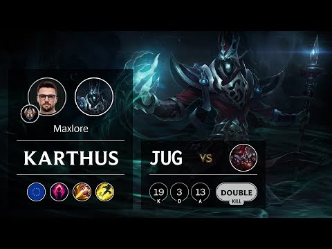 Karthus Jungle vs Shaco - EUW Challenger Patch 9.24
