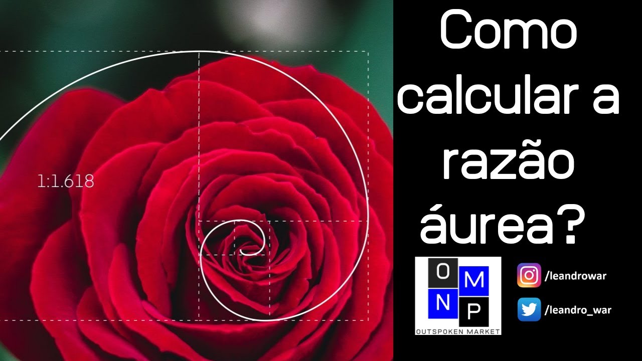 Como calcular a razão áurea?